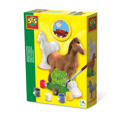 Casting and painting – Horse