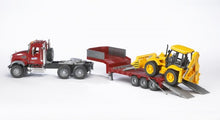 Load image into Gallery viewer, MACK Granite Low loader and JCB 4CX