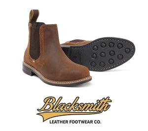 BLACKSMITH KIDS DEALER BOOT – WAX BROWN / 004