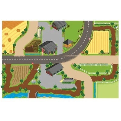 Kids Globe Mega Size Farm Playmat 100 X 150 Cm