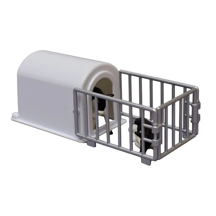 KIDS GLOBE CALF HOUSE WITH 2 CALVES