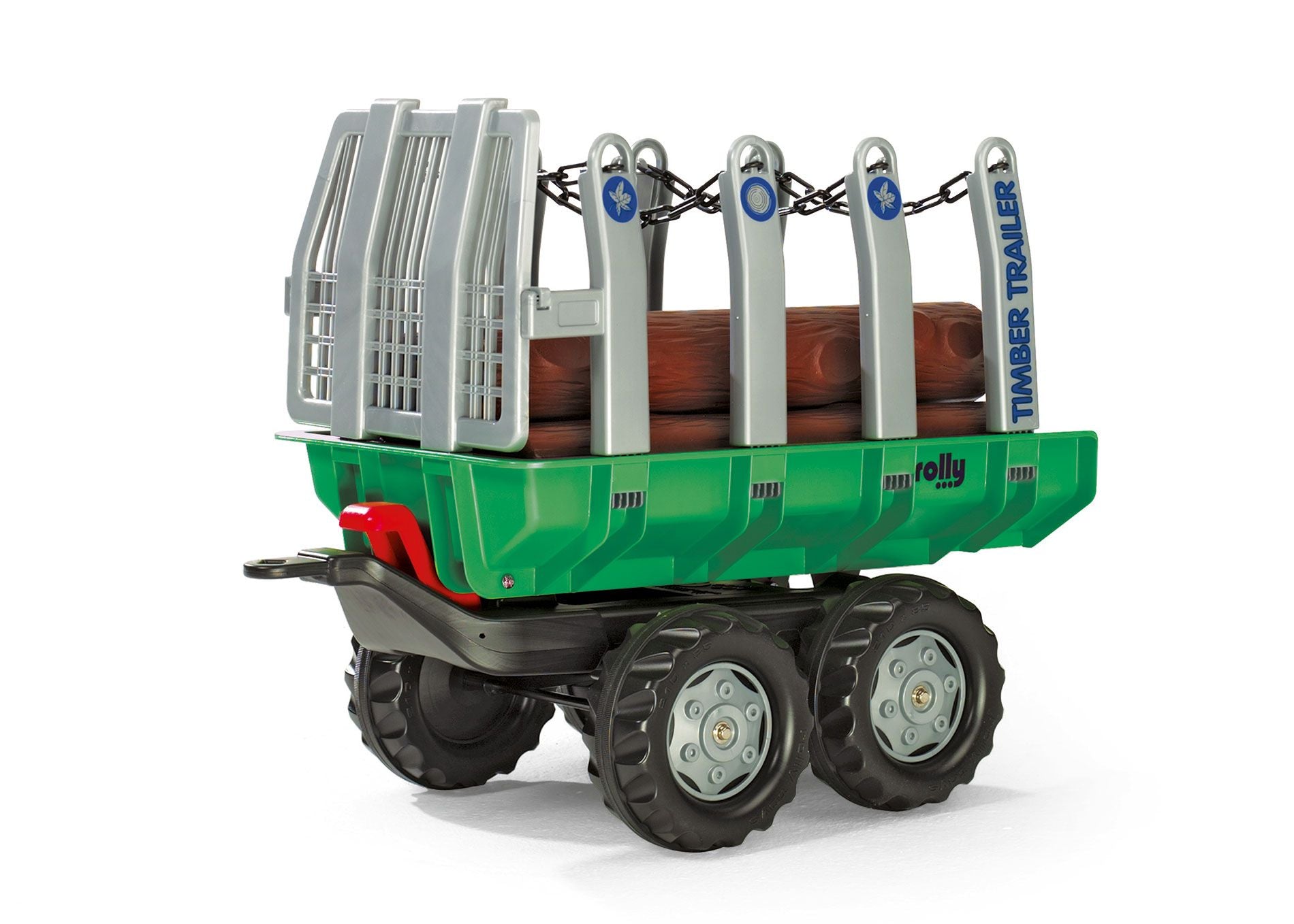 Twin Axle Timber Trailer & Logs