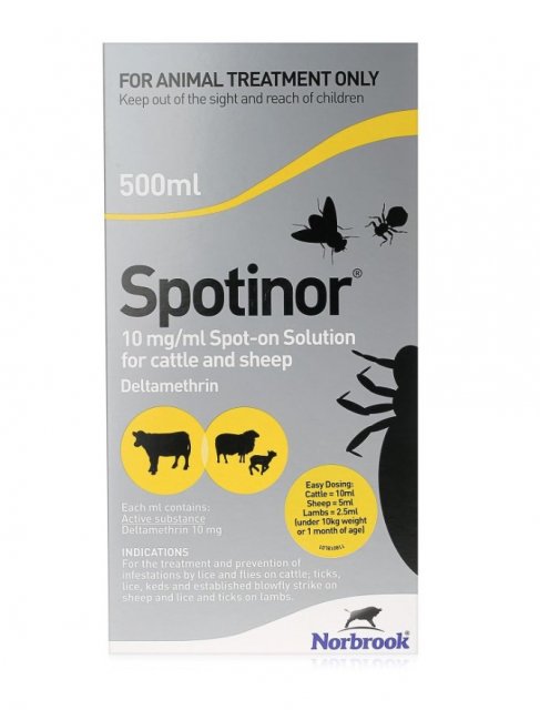 Spotinor For Cattle & Sheep