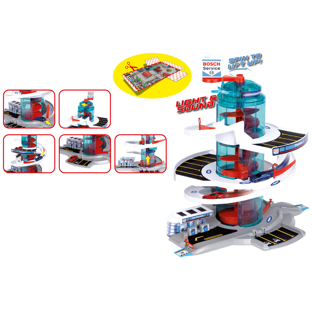 BOSCH CAR SERVICE “HELIX” PARKING GARAGE, ELECTRONIC