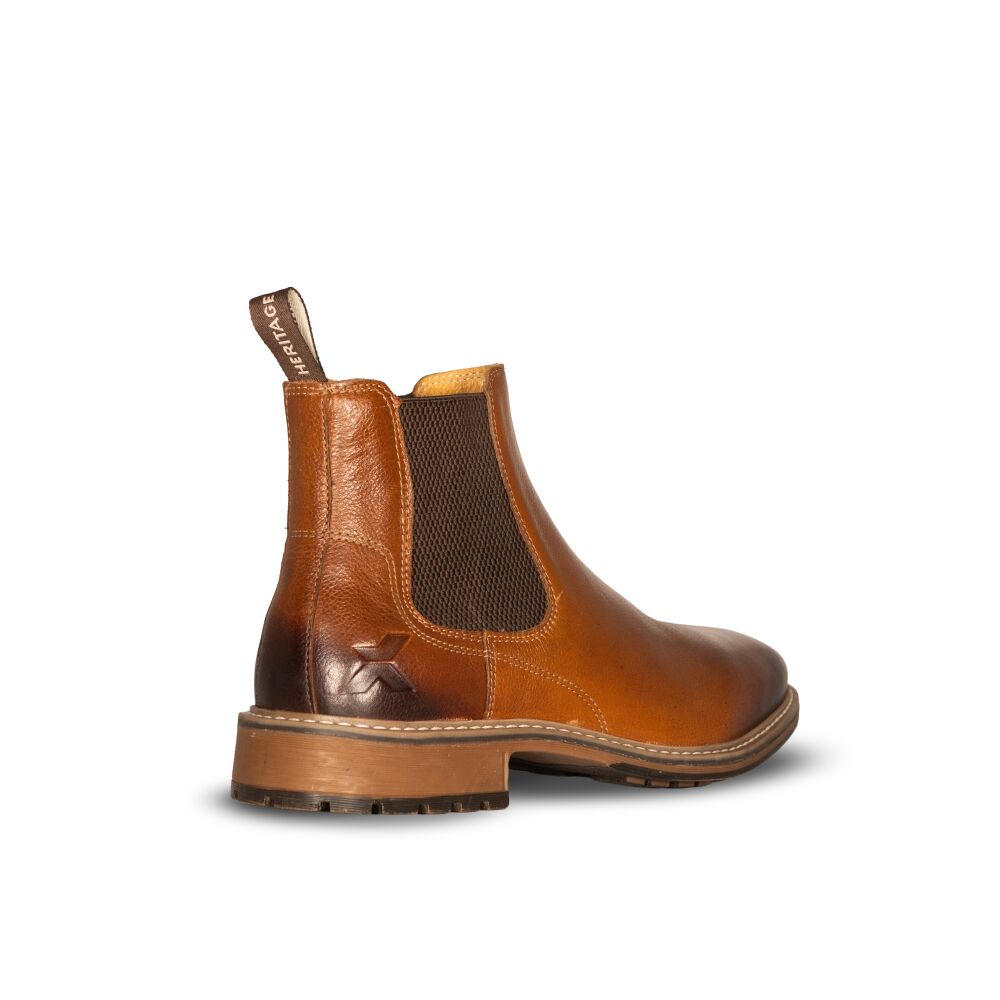 Xpert Heritage Dexter Chelsea Boot Tan