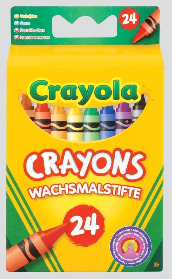 CRAYONS 24 ASSORTED CRAYONS
