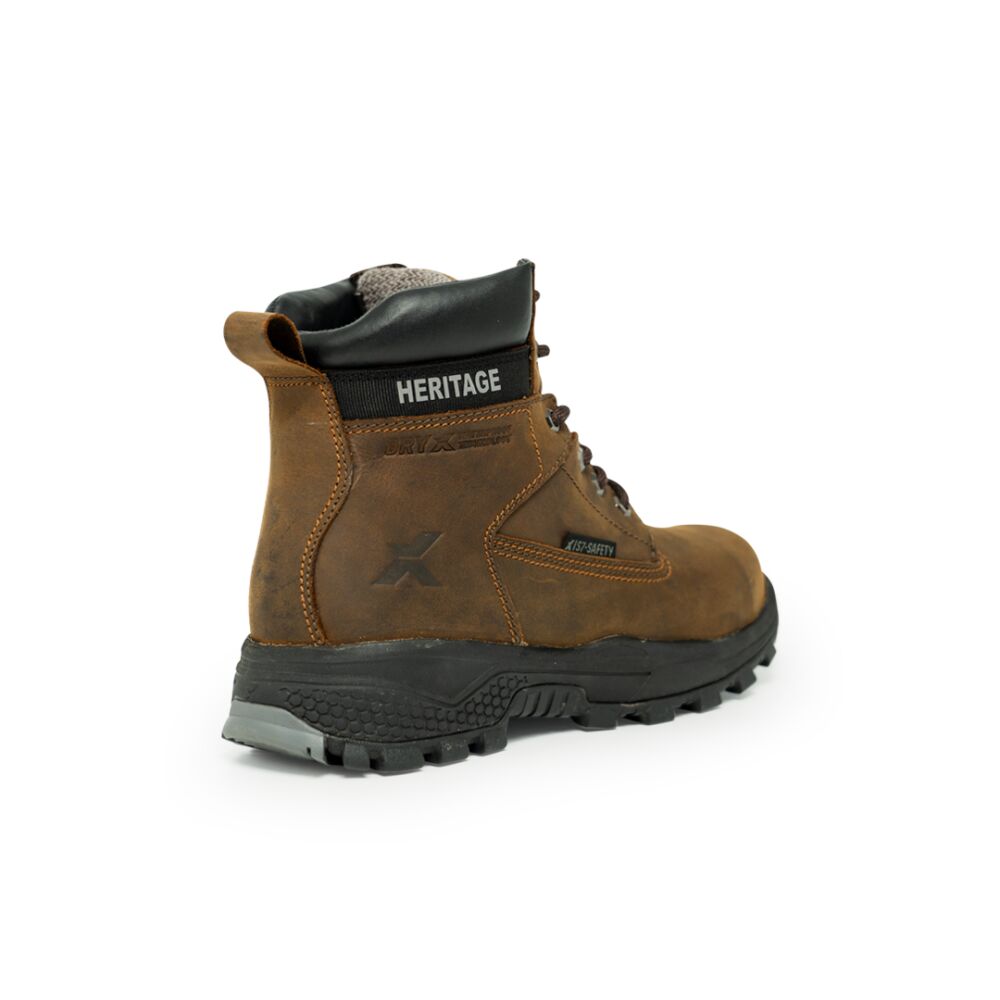 Xpert Heritage Legend Waterproof S7L Safety Boot Brown