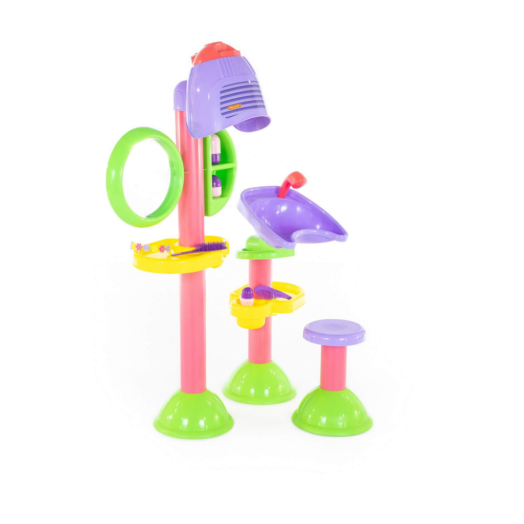 Hairdresser's parlour with sound