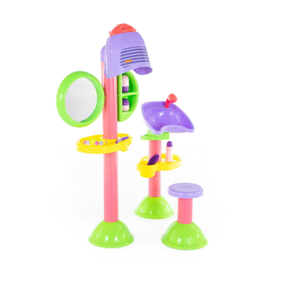 Hairdresser's parlour with sound