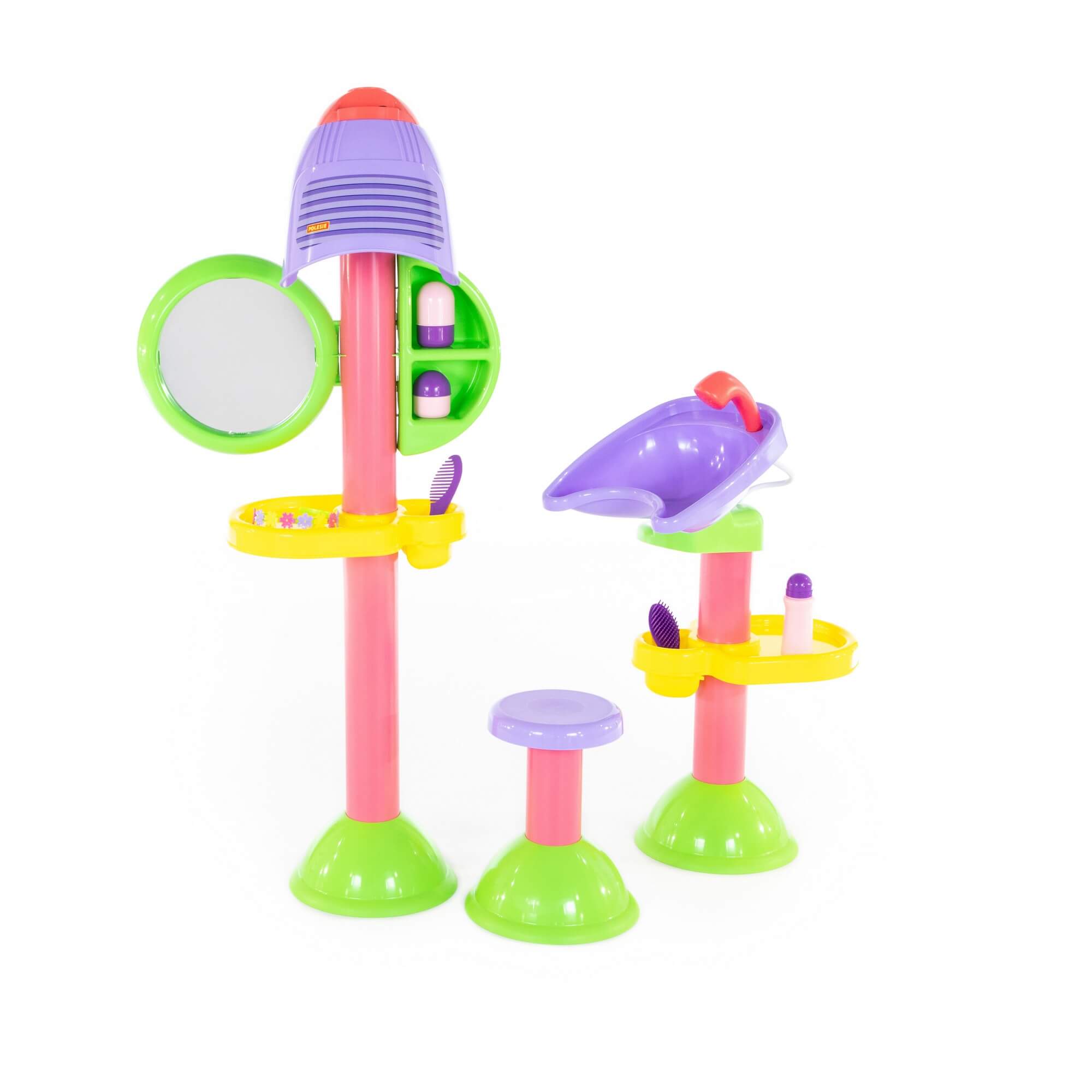 Hairdresser's parlour with sound