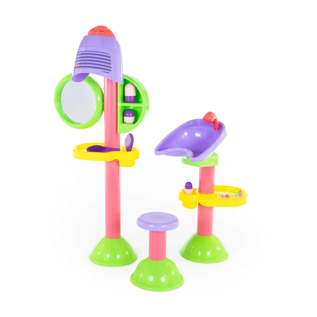 Hairdresser's parlour with sound
