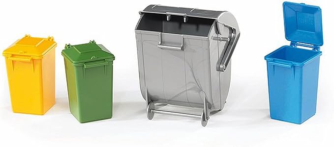Bruder Garbage Can Set (Set of 4)