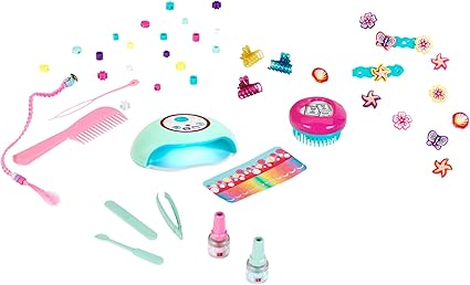 Hairstyling case and nail salon