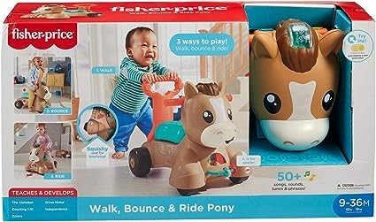 Fisher-Price Walk, Bounce & Ride Pony