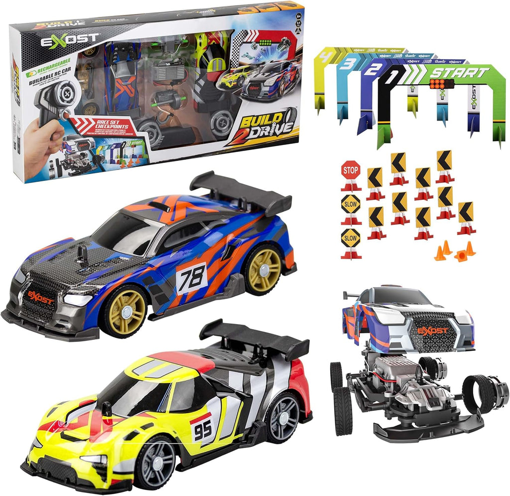 Build 2 Drive RC Car Duo Set