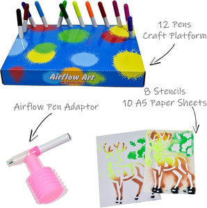 Wildlife Air Flow Pens Playset
