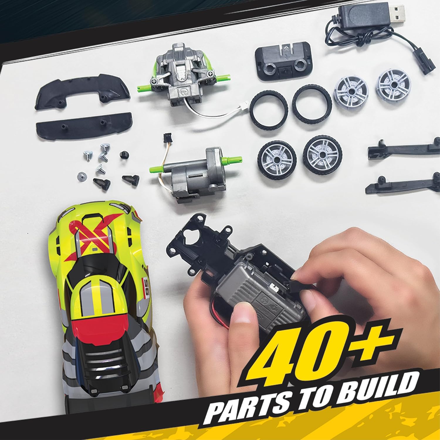 Build 2 Drive RC Car Duo Set