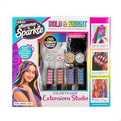 Shimmer 'n Sparkle – Set of Coloured Extensions