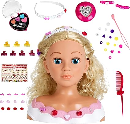 Make-up and Hairdressing Head Rose
