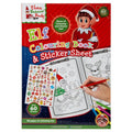 COLOURING BOOK ELF WITH STICKERS