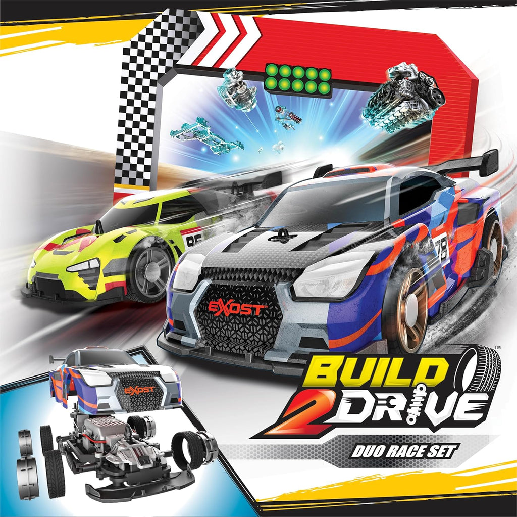 Build 2 Drive RC Car Duo Set