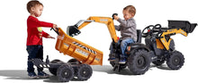 Load image into Gallery viewer, Falk Case IH Tractor, Loader, backhoe &amp; Maxi tilt trailer