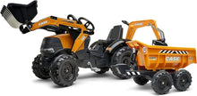 Load image into Gallery viewer, Falk Case IH Tractor, Loader, backhoe &amp; Maxi tilt trailer