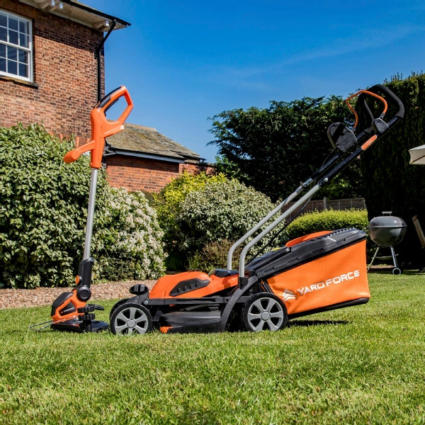 YARDFORCE CORDLESS MOWER & TRIMMER 40V