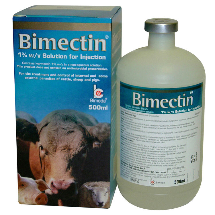 Bimectin 1% W/V Solution For Injection 500ML
