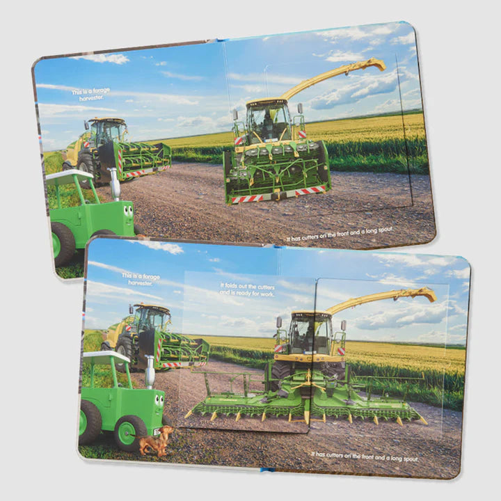 Tractors & Machines Lift-The-Flap Book