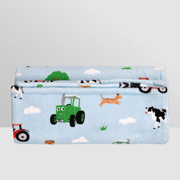 TRACTOR TED SNUGGLE BLANKET
