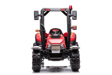 Load image into Gallery viewer, AgriPow 24V Electric Ride On Tractor with Trailer Red