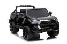 Load image into Gallery viewer, Toyota Hilux 12V Electric Ride On Jeep Black