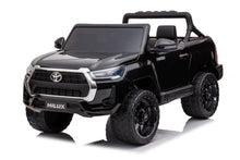 Load image into Gallery viewer, Toyota Hilux 12V Electric Ride On Jeep Black
