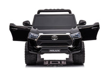 Load image into Gallery viewer, Toyota Hilux 12V Electric Ride On Jeep Black