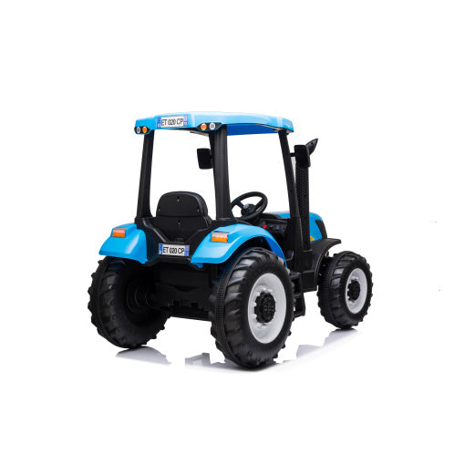 24V New Holland T7 Kids Electric Tractor With Cab & Remote Control