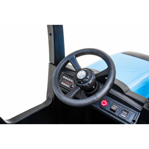 24V New Holland T7 Kids Electric Tractor With Cab & Remote Control