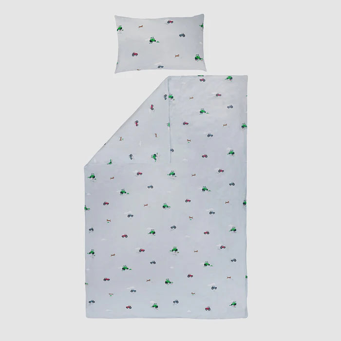 TRACTOR TED & MIDGE DUVET COVER & PILLOWCASE SET