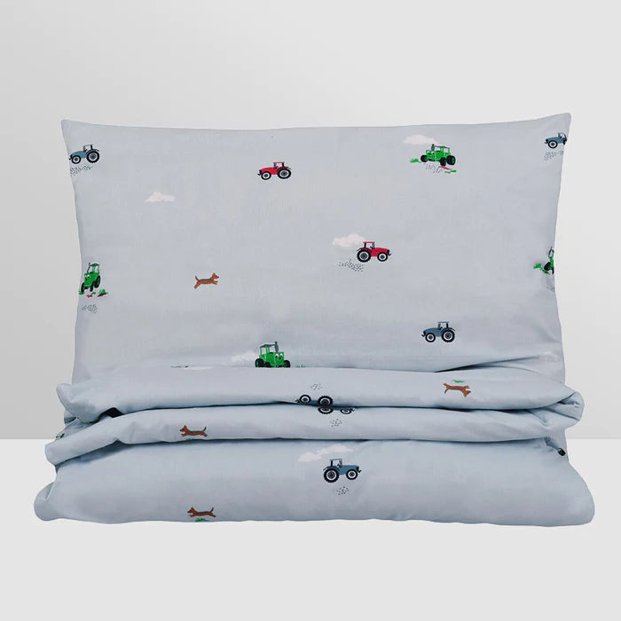 TRACTOR TED & MIDGE DUVET COVER & PILLOWCASE SET