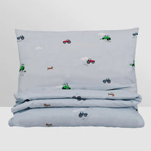 Load image into Gallery viewer, TRACTOR TED &amp; MIDGE DUVET COVER &amp; PILLOWCASE SET