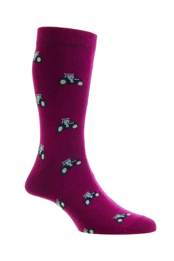 TRACTOR DESIGN SOCKS (SIZE 6-11)