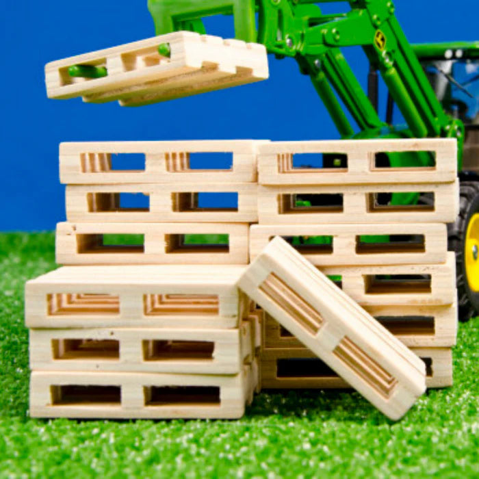 Set of 8 Wooden Pallets