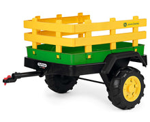 Load image into Gallery viewer, Peg Perego John Deere Dual Force Trailer