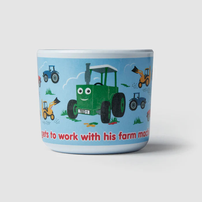 TRACTOR TED MACHINES MELAMINE MUG