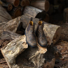 Load image into Gallery viewer, Mongrel K9 Cloudy Brown Non Safety Chisel Toe