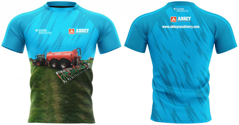 Abbey Machinery Kids training Jersey