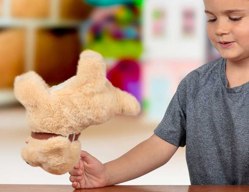 ANIMIGOS FLIPPING PUPPY LABRADOR DOG