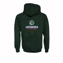 Load image into Gallery viewer, GRASSMEN Hoodie Bottle Green