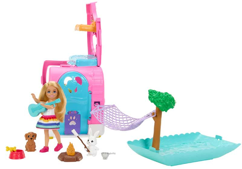 BARBIE CHELSEA CAMPER PLAY SET