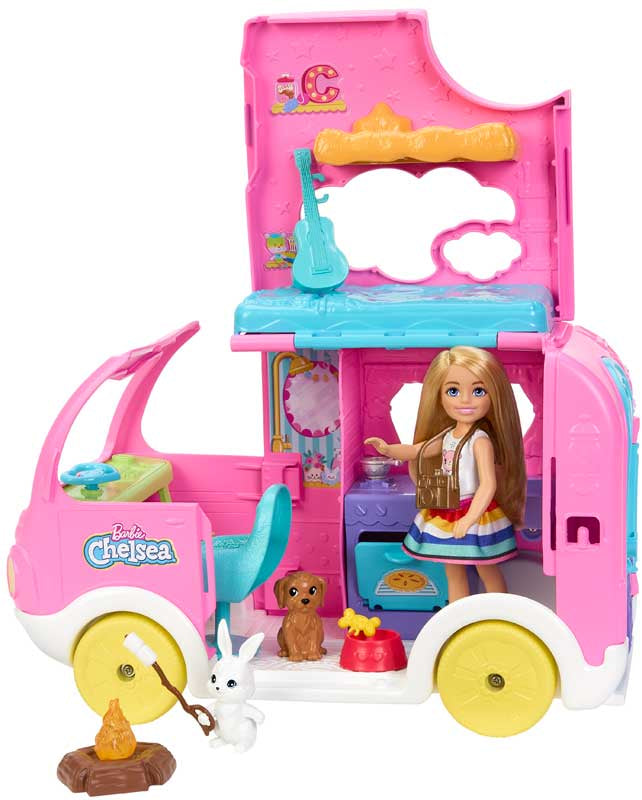 BARBIE CHELSEA CAMPER PLAY SET